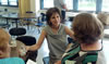 L-R: Frannie Compo Hall (back of head), Teasy Monea King, Mary Solz Stagliano (back)